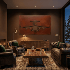 The Globemaster - Metal Wall Art - Oxide - Anthem Classic
