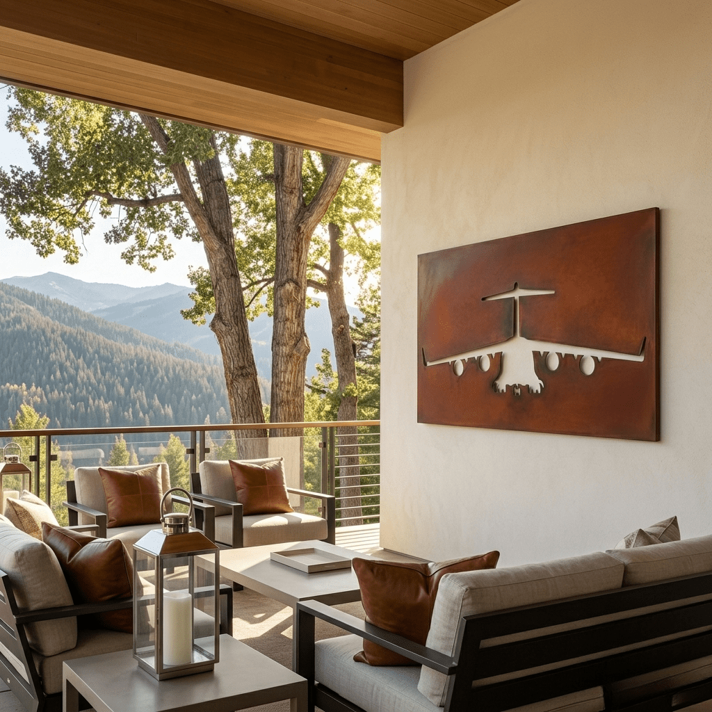 The Globemaster - Metal Wall Art - Oxide - Anthem Classic