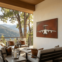 The Globemaster - Metal Wall Art - Oxide - Anthem Classic