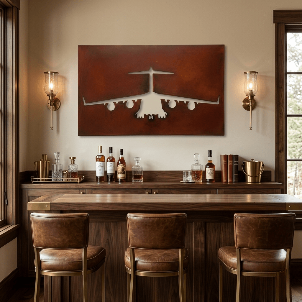 The Globemaster - Metal Wall Art - Oxide - Anthem Classic