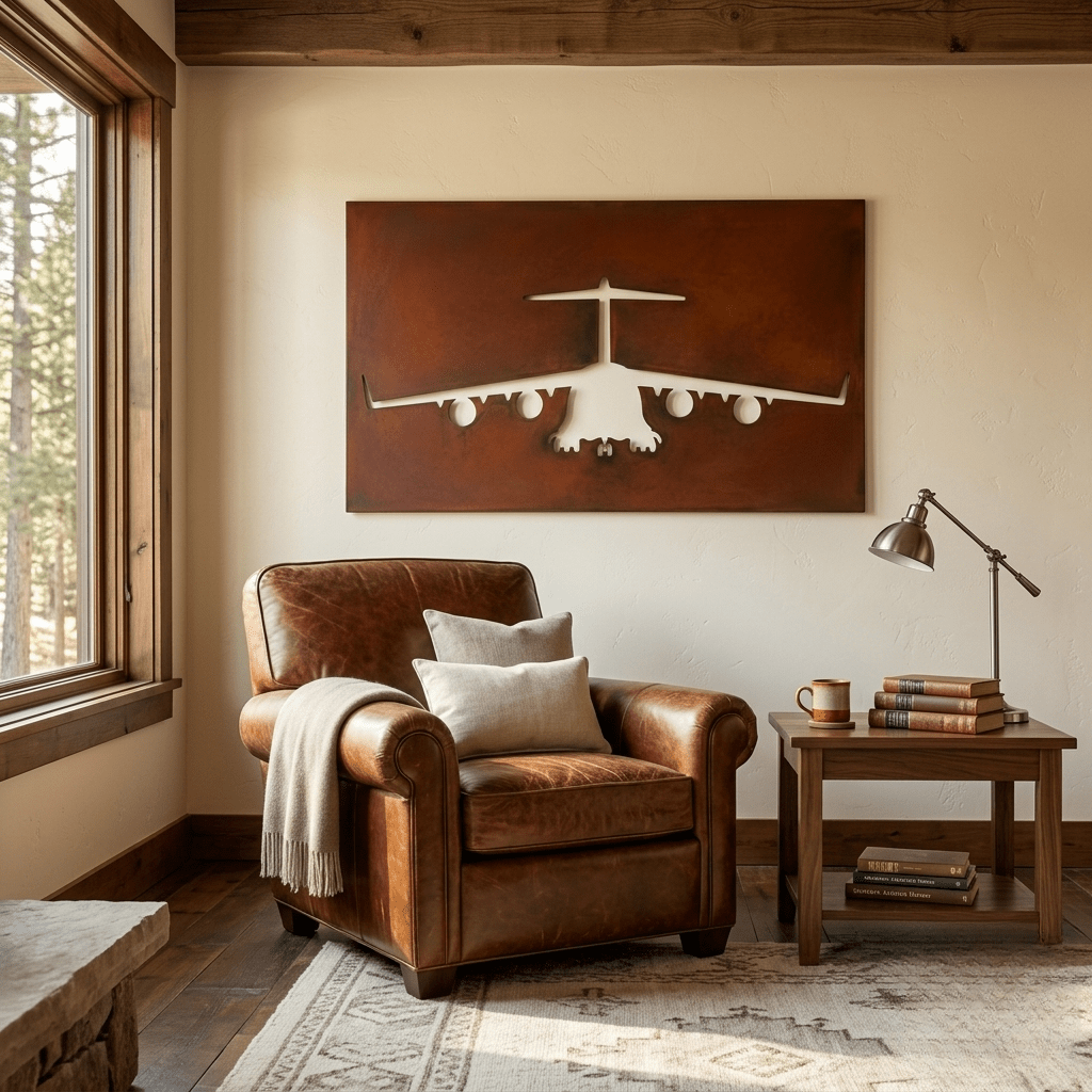The Globemaster - Metal Wall Art - Oxide - Anthem Classic