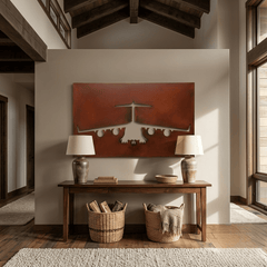 The Globemaster - Metal Wall Art - Oxide - Anthem Classic