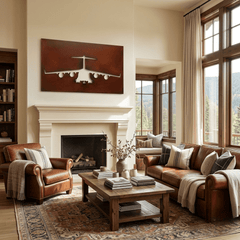 The Globemaster - Metal Wall Art - Oxide - Anthem Classic