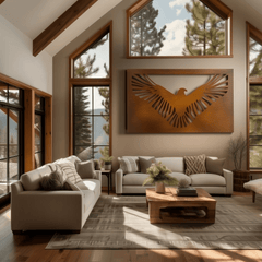 The Golden Eagle - Metal Wall Art - Anthem Classic