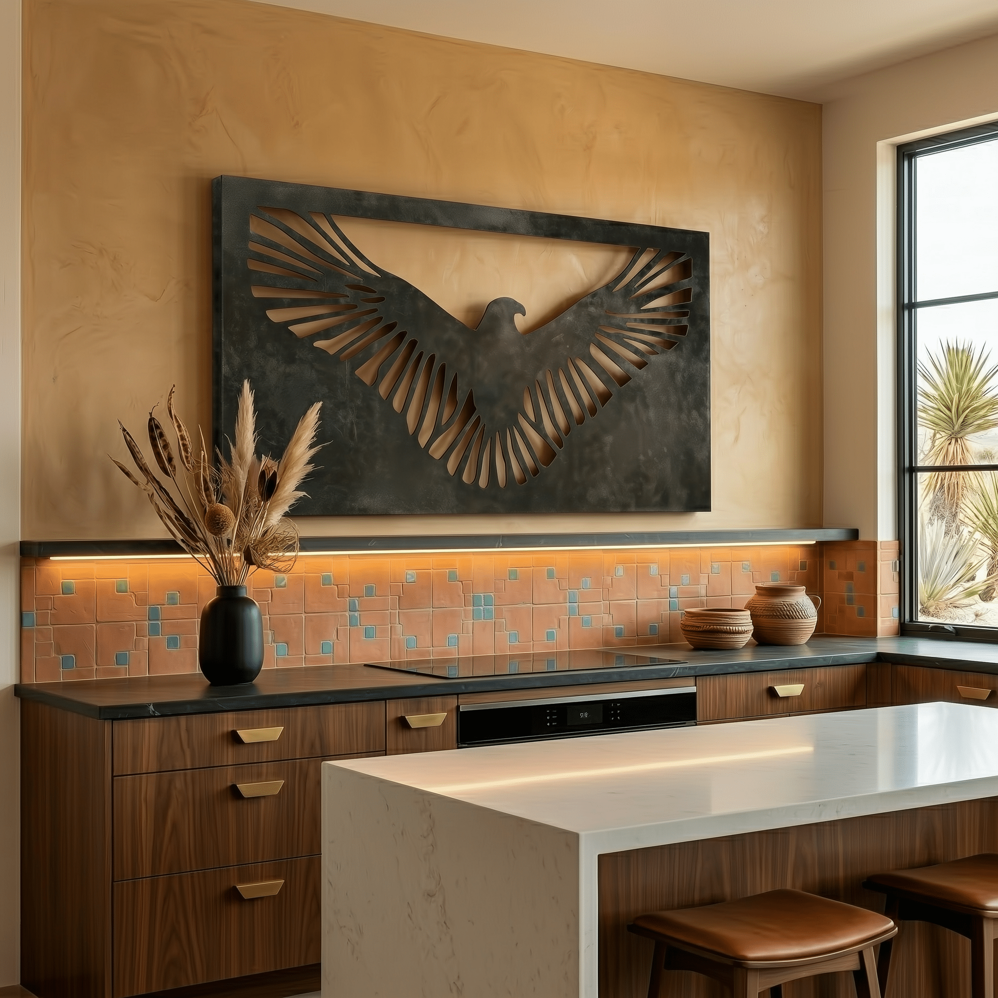 The Golden Eagle - Metal Wall Art - Anthem Classic