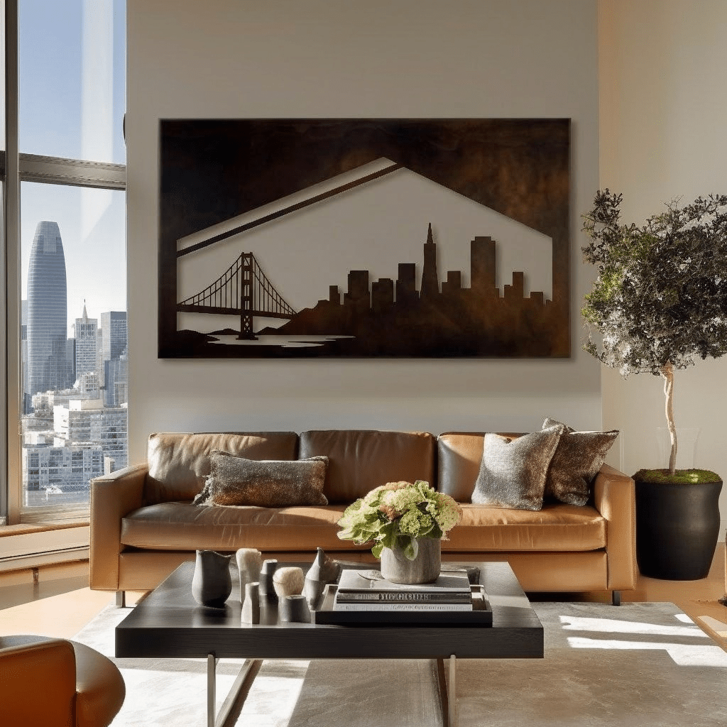 The Golden Gate - Metal Wall Art - Anthem Classic