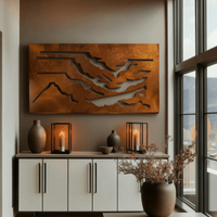 The Grand Canyon - Metal Wall Art - Oxide