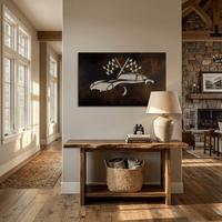 The Grand Tourer - Metal Wall Art - Umber