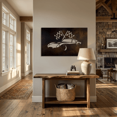The Grand Tourer - Metal Wall Art - Umber - Anthem Classic