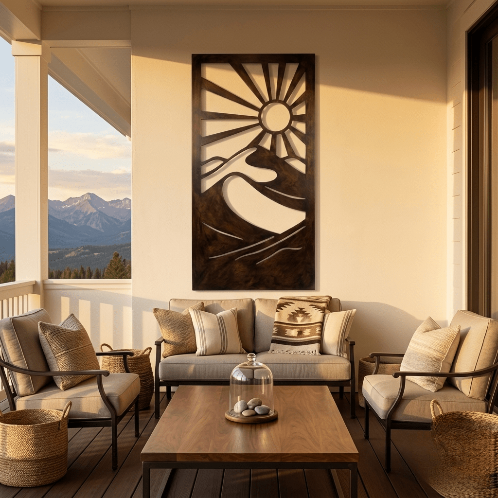 The Great Sand Dunes - Metal Wall Art - Umber - Anthem Classic