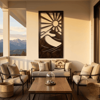 The Great Sand Dunes - Metal Wall Art - Umber