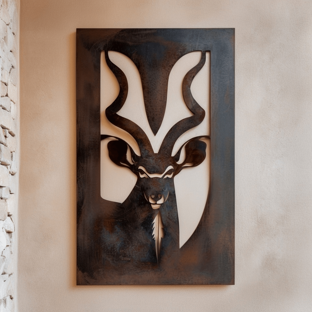 The Greater Kudu - Metal Wall Art - Anthem Classic