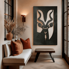 The Greater Kudu - Metal Wall Art - Anthem Classic