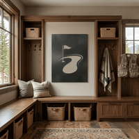 The Greenside - Metal Wall Art - Forge