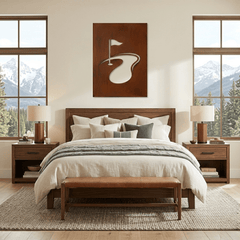 The Greenside - Metal Wall Art - Oxide - Anthem Classic