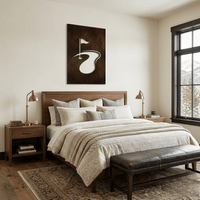 The Greenside - Metal Wall Art - Umber