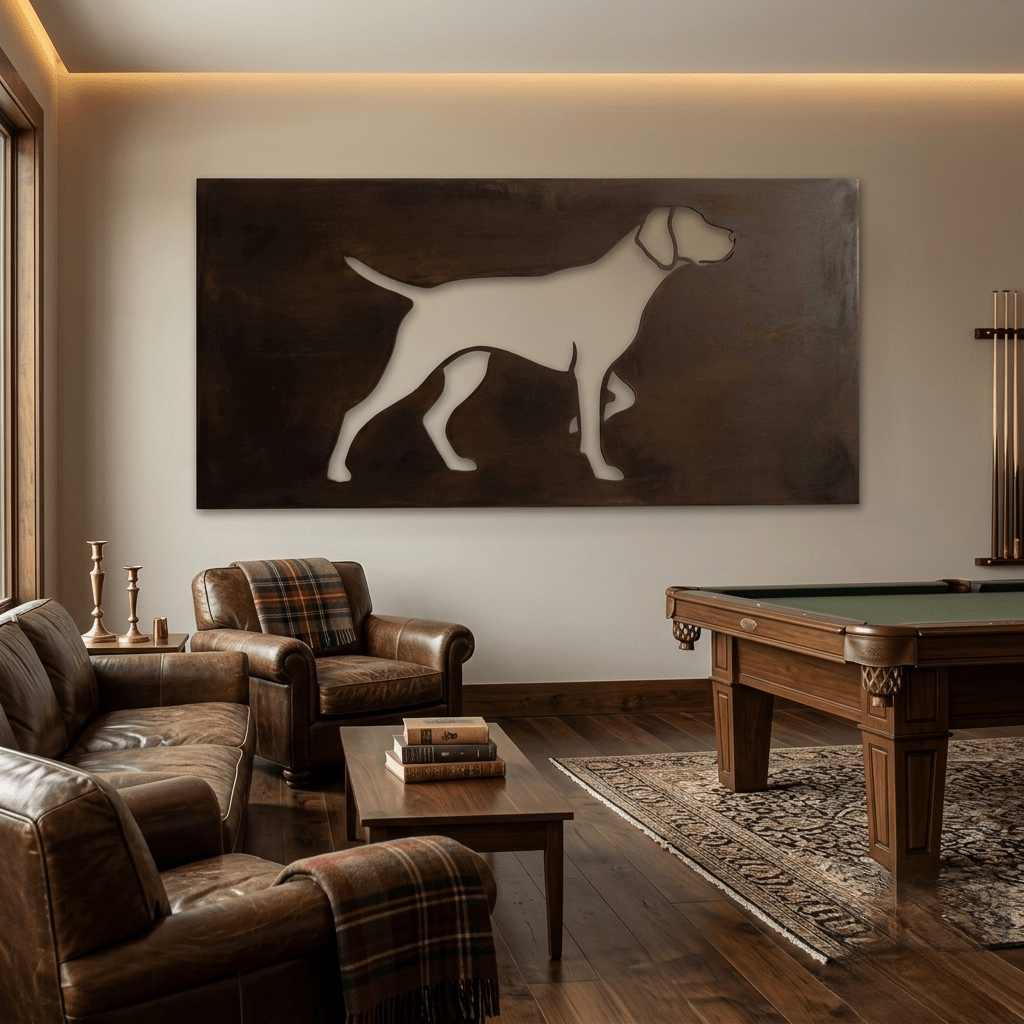 The GSP - Metal Wall Art - Umber - Anthem Classic