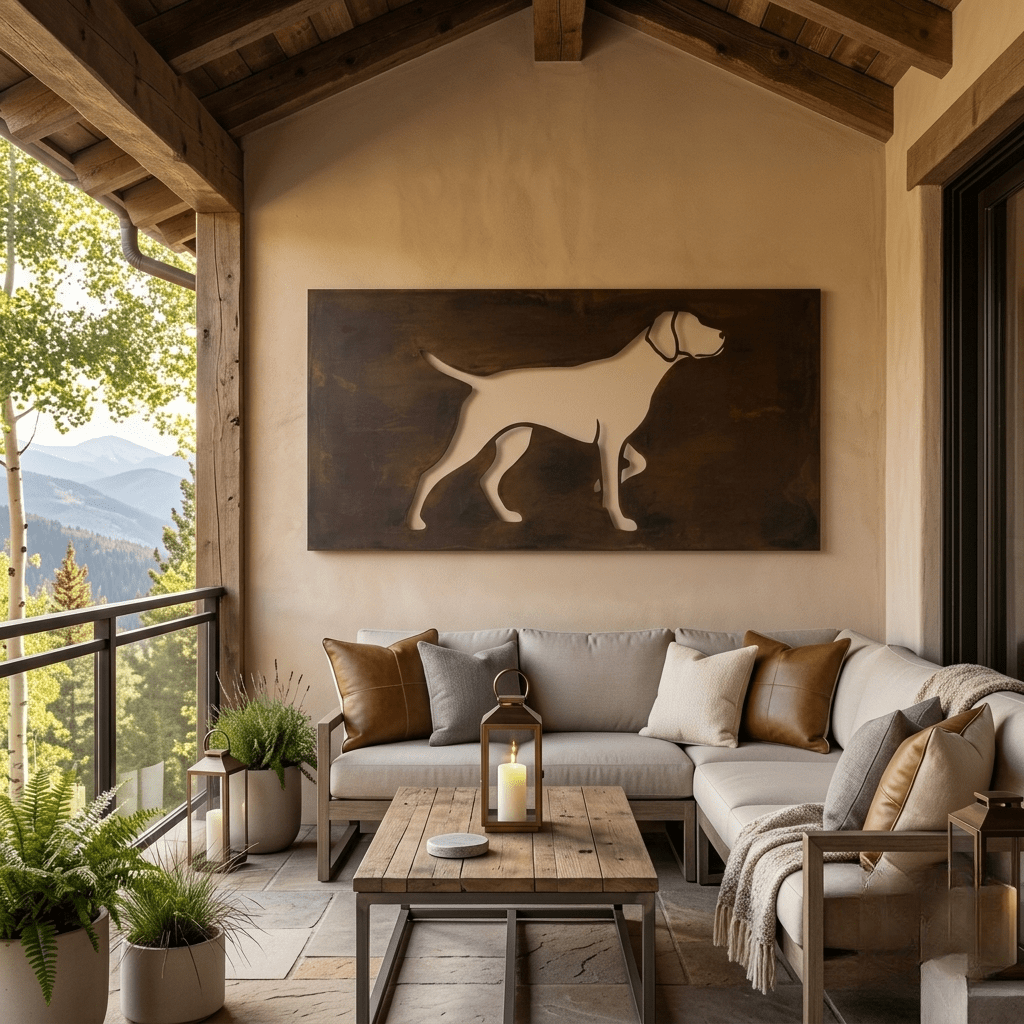 The GSP - Metal Wall Art - Umber - Anthem Classic