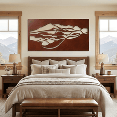 The Haleakala - Metal Wall Art - Oxide - Anthem Classic
