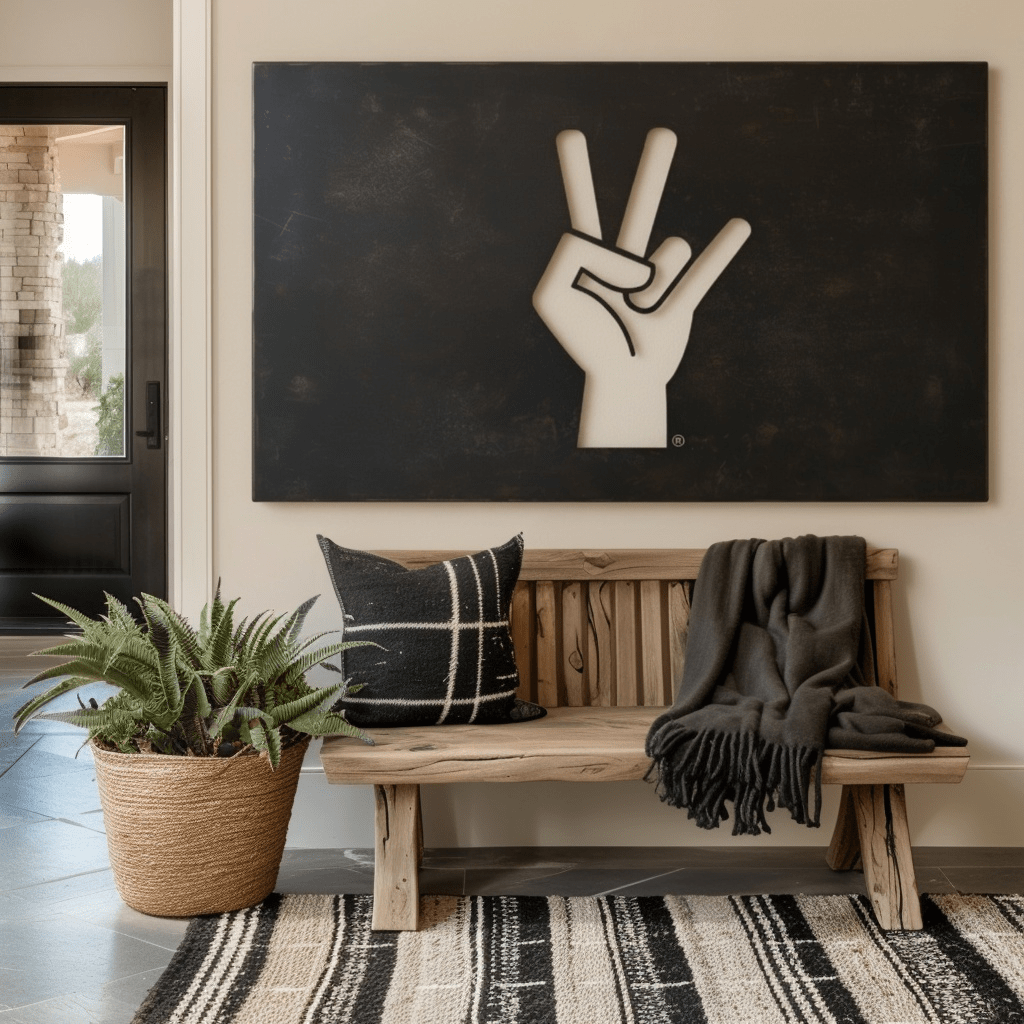 The Hand Fork - Metal Wall Art - Landscape Forge - Anthem Classic