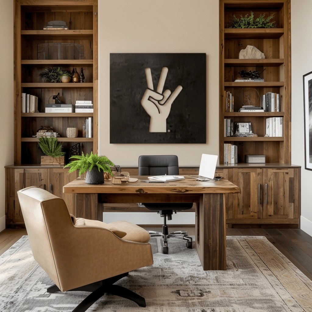 The Hand Fork - Metal Wall Art - Square Forge - Anthem Classic