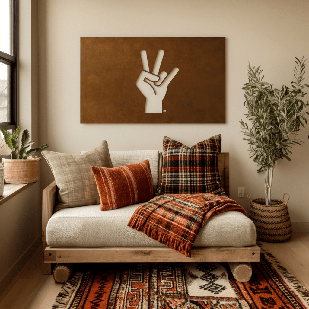 The Hand Fork - Wall Art - Landscape Umber - Anthem Classic