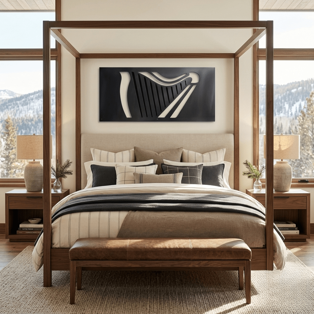 The Harp - Metal Wall Art - Forge - Anthem Classic