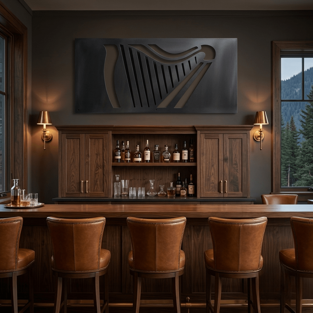 The Harp - Metal Wall Art - Forge - Anthem Classic