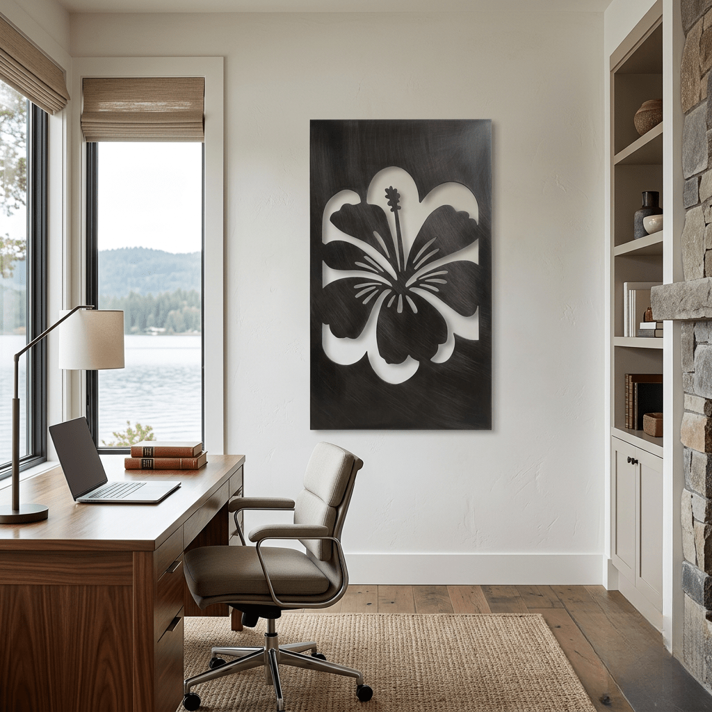 The Hawaii Hibiscus - Metal Wall Art - Forge - Anthem Classic