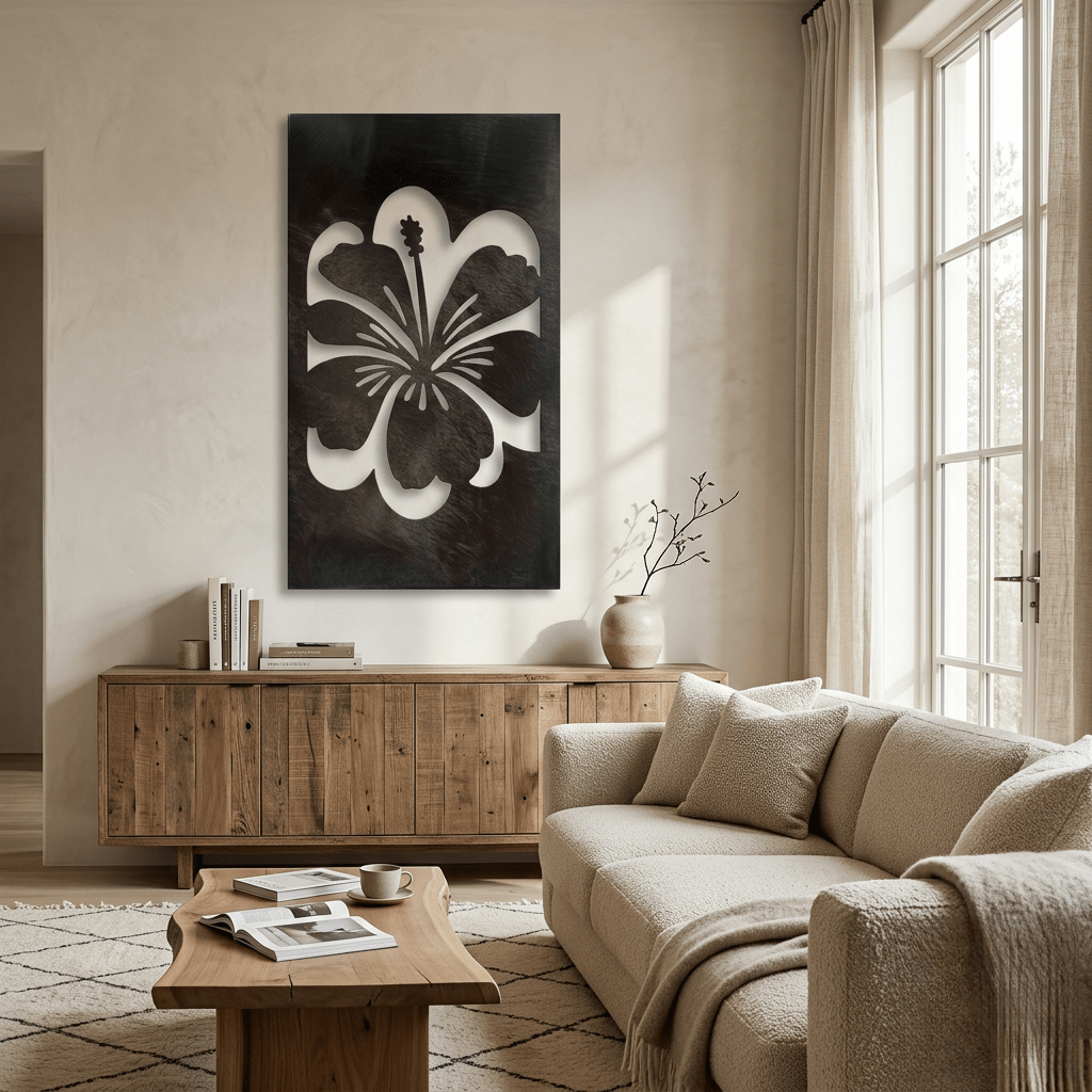 The Hawaii Hibiscus - Metal Wall Art - Forge - Anthem Classic