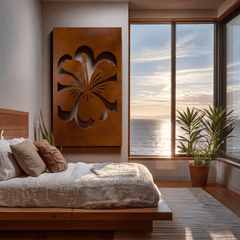 The Hawaii Hibiscus - Metal Wall Art - Oxide - Anthem Classic