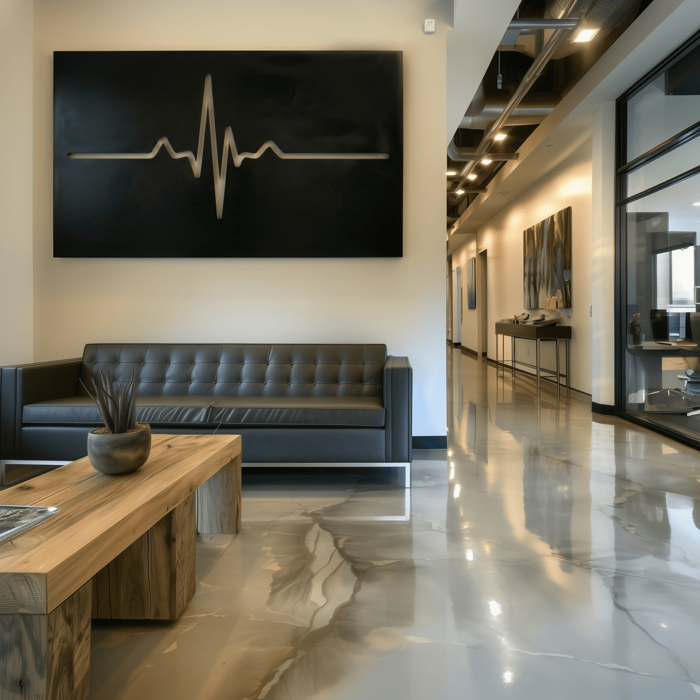 The Heartbeat - Metal Wall Art - Anthem Classic