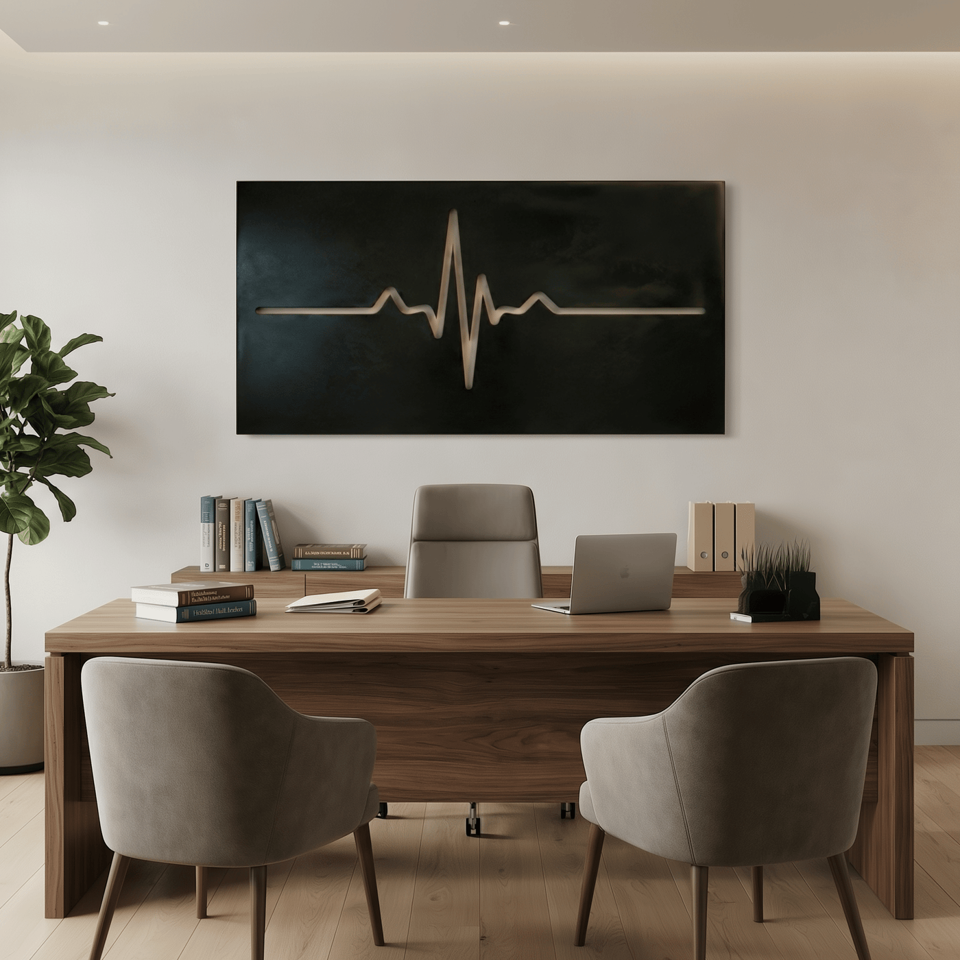 The Heartbeat - Metal Wall Art - Anthem Classic