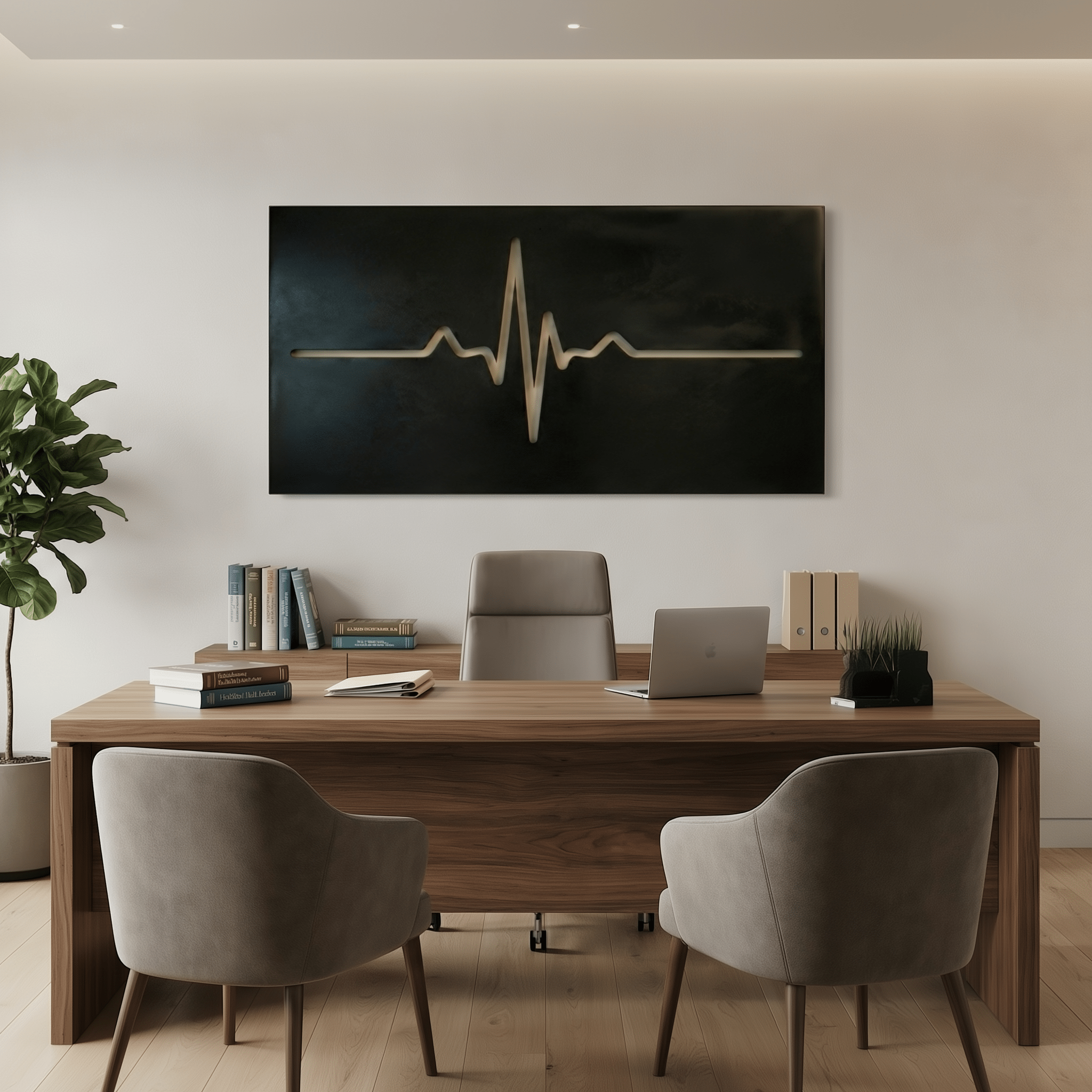 The Heartbeat - Metal Wall Art - Anthem Classic