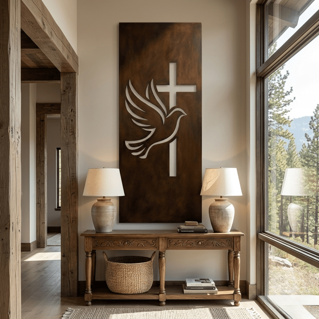 The Herald - Metal Wall Art - Umber - Anthem Classic