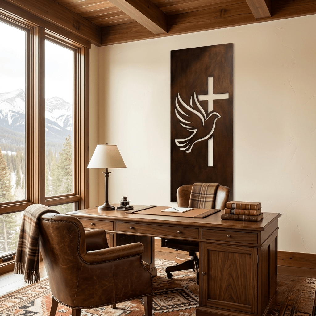 The Herald - Metal Wall Art - Umber - Anthem Classic