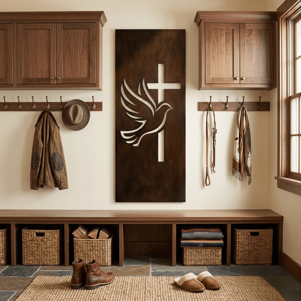 The Herald - Metal Wall Art - Umber - Anthem Classic