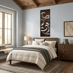 The Heron - Metal Wall Art - Umber - Anthem Classic