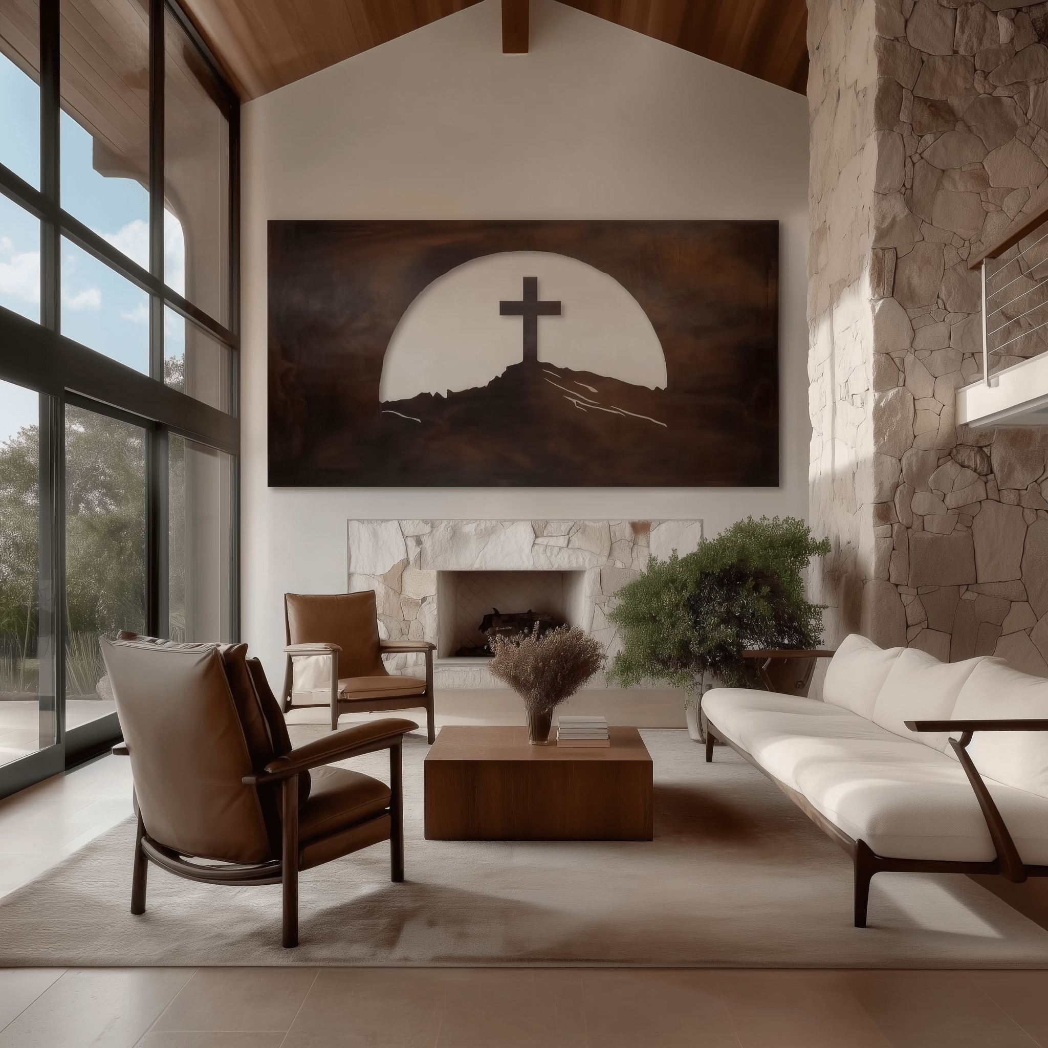 The Hilltop - Metal Wall Art - Anthem Classic