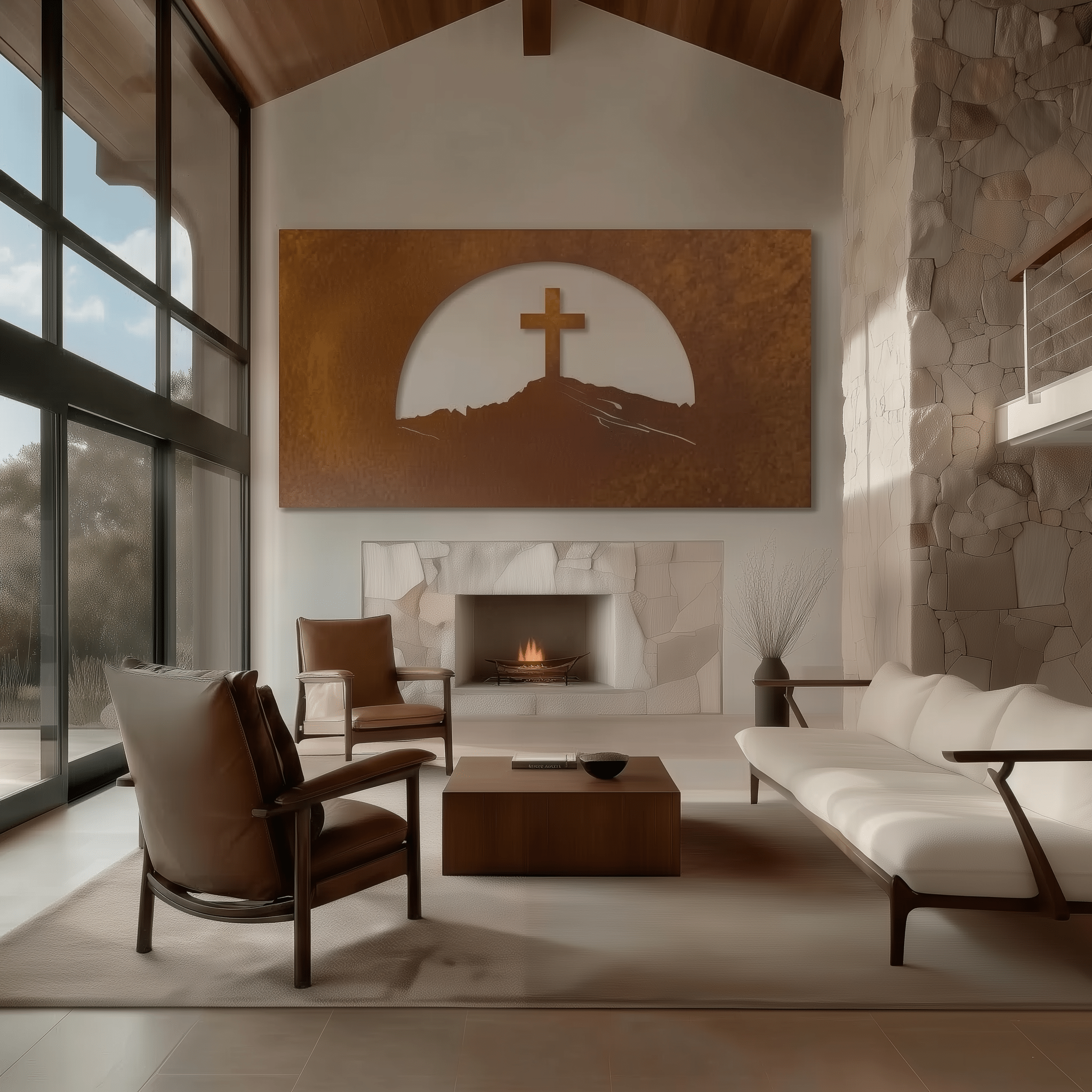 The Hilltop - Metal Wall Art - Anthem Classic