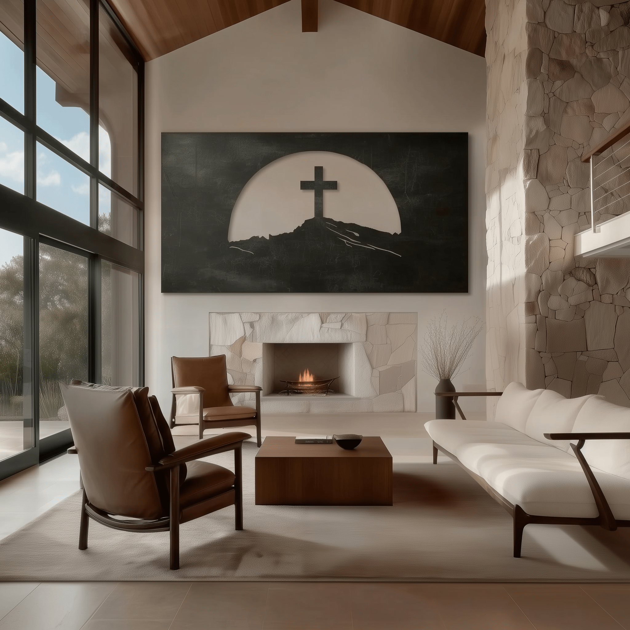 The Hilltop - Metal Wall Art - Anthem Classic