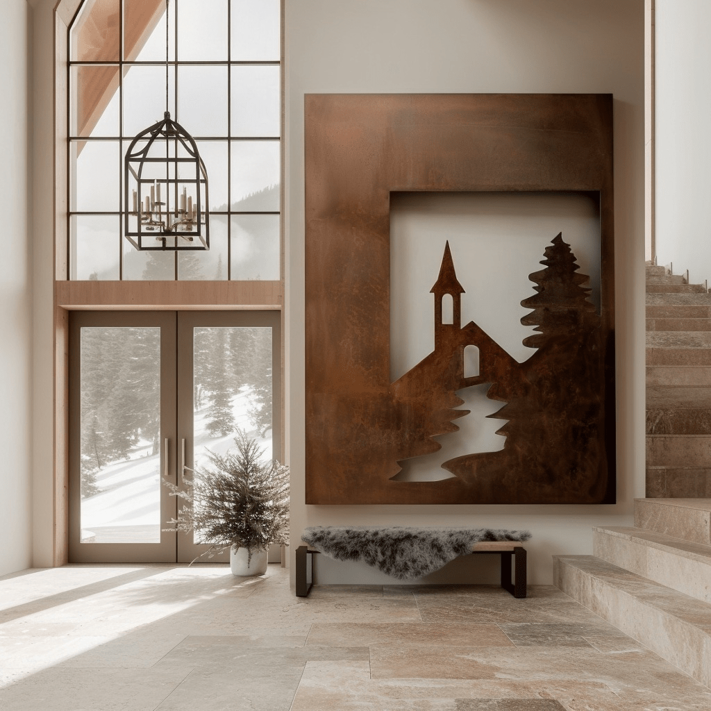 The Hollowspire - Metal Wall Art - Anthem Classic