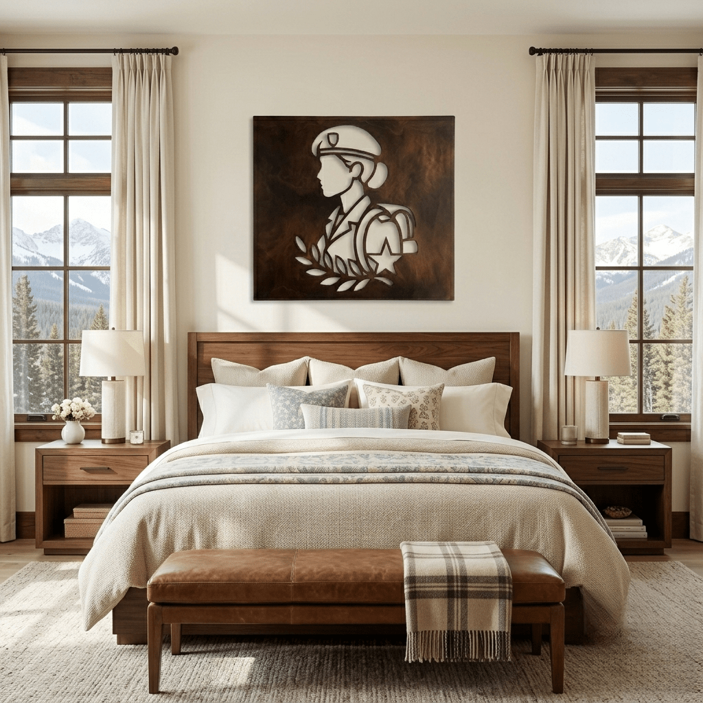The Honor Within - Metal Wall Art - Umber - Anthem Classic