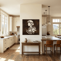 The Honor Within - Metal Wall Art - Umber