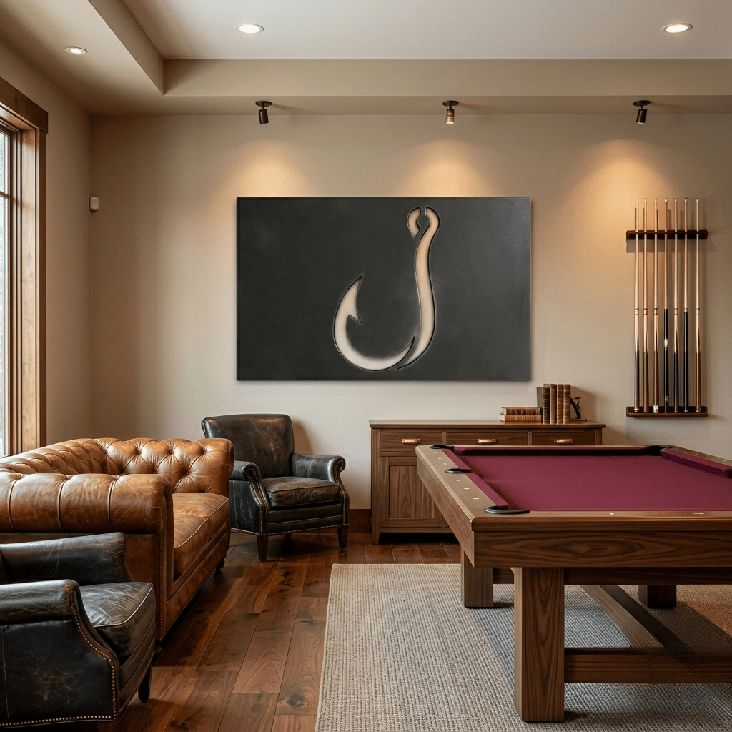 The Hook - Metal Wall Art - Forge - Anthem Classic