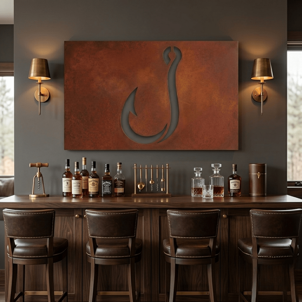 The Hook - Metal Wall Art - Oxide - Anthem Classic