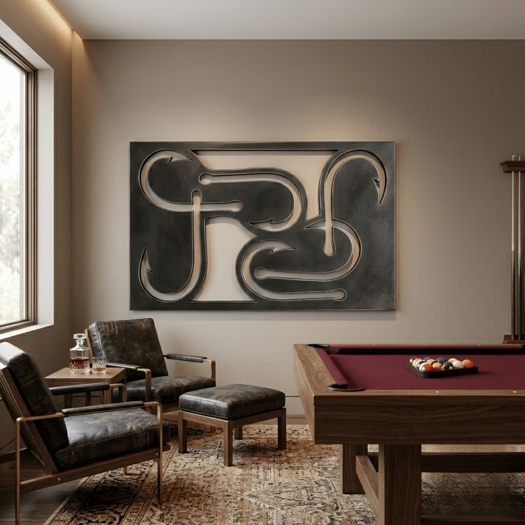 The Hook Theory - Metal Wall Art - Forge - Anthem Classic