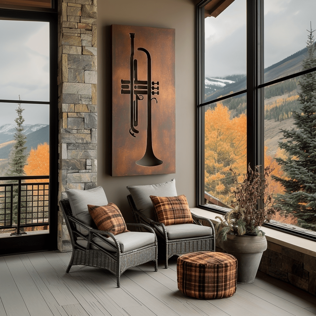 The Horn - Metal Wall Art - Anthem Classic