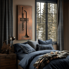 The Horn - Metal Wall Art - Anthem Classic