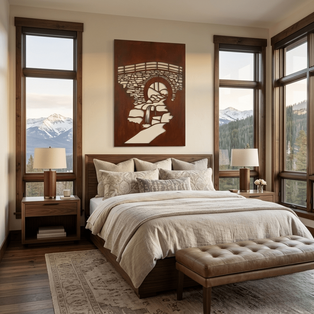 The Hot Springs - Metal Wall Art - Oxide - Anthem Classic